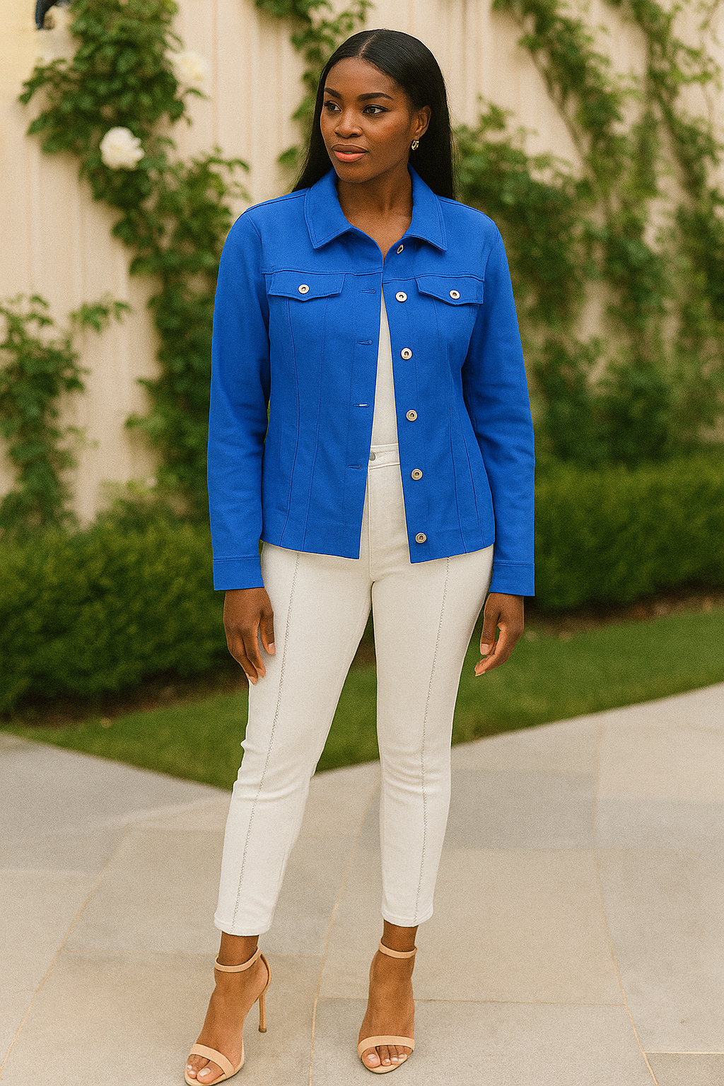 Robell blue happy jacket