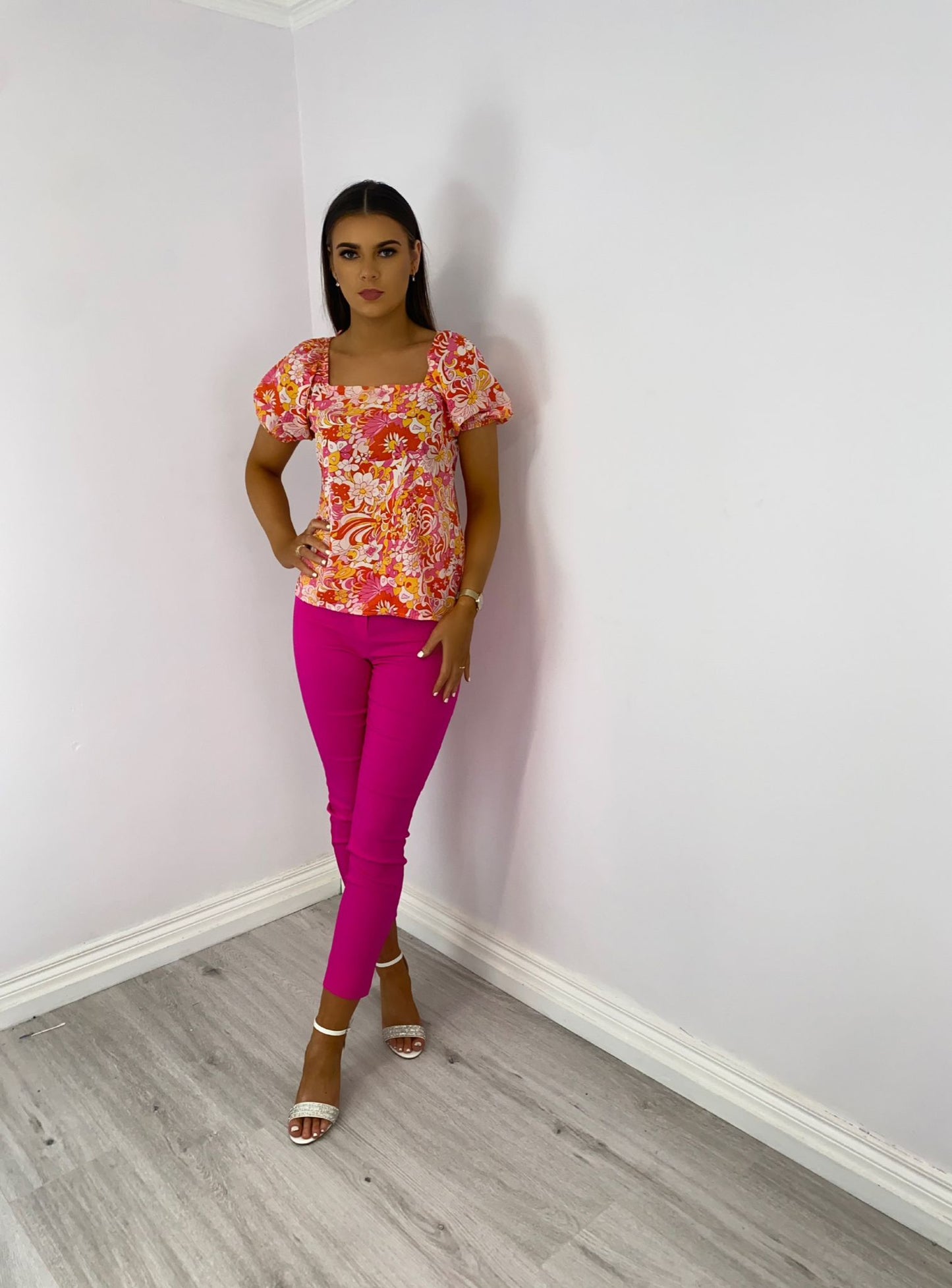 Robell pink trousers