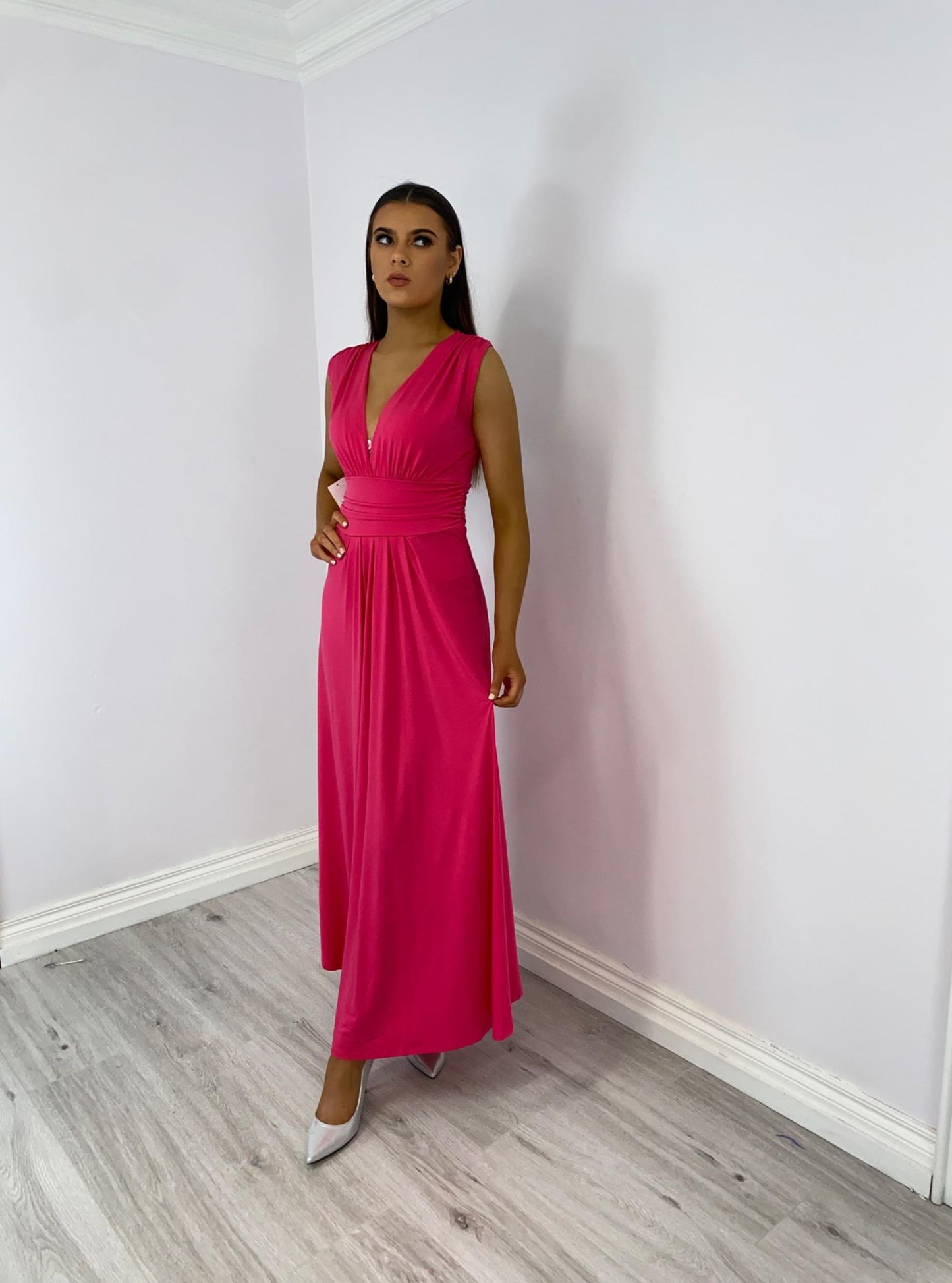 Megan pink maxi