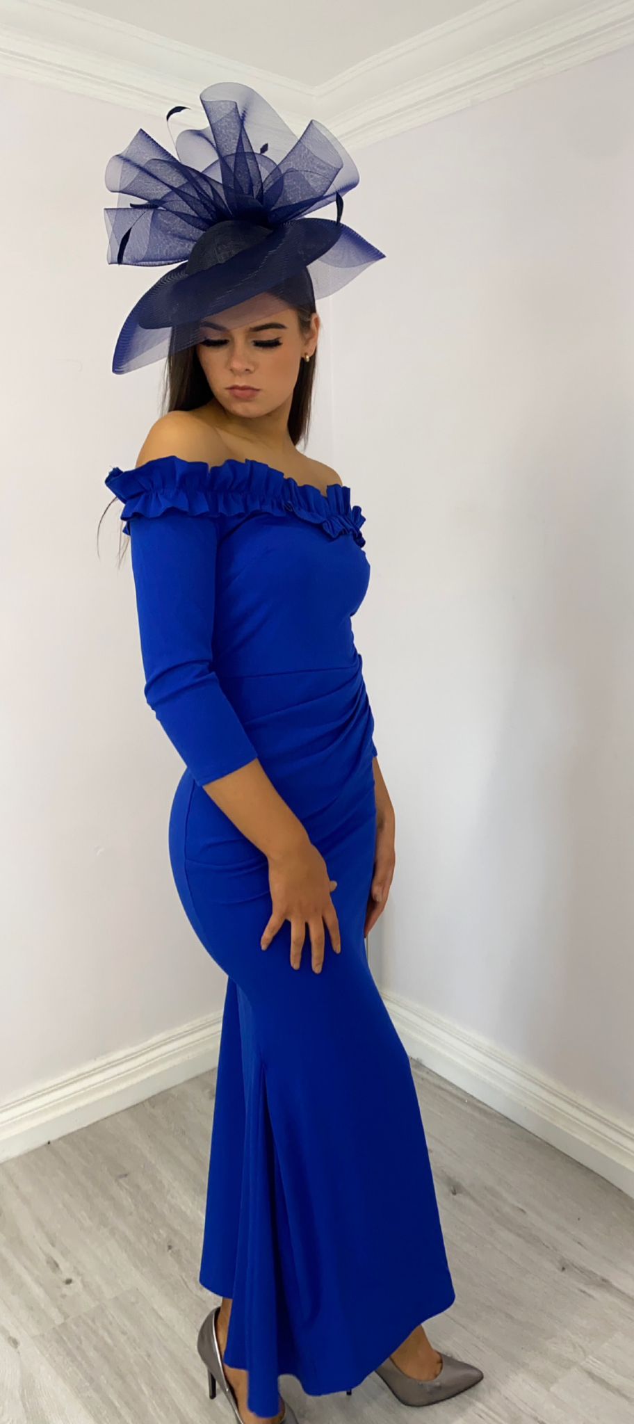 Pippa royal blue dress