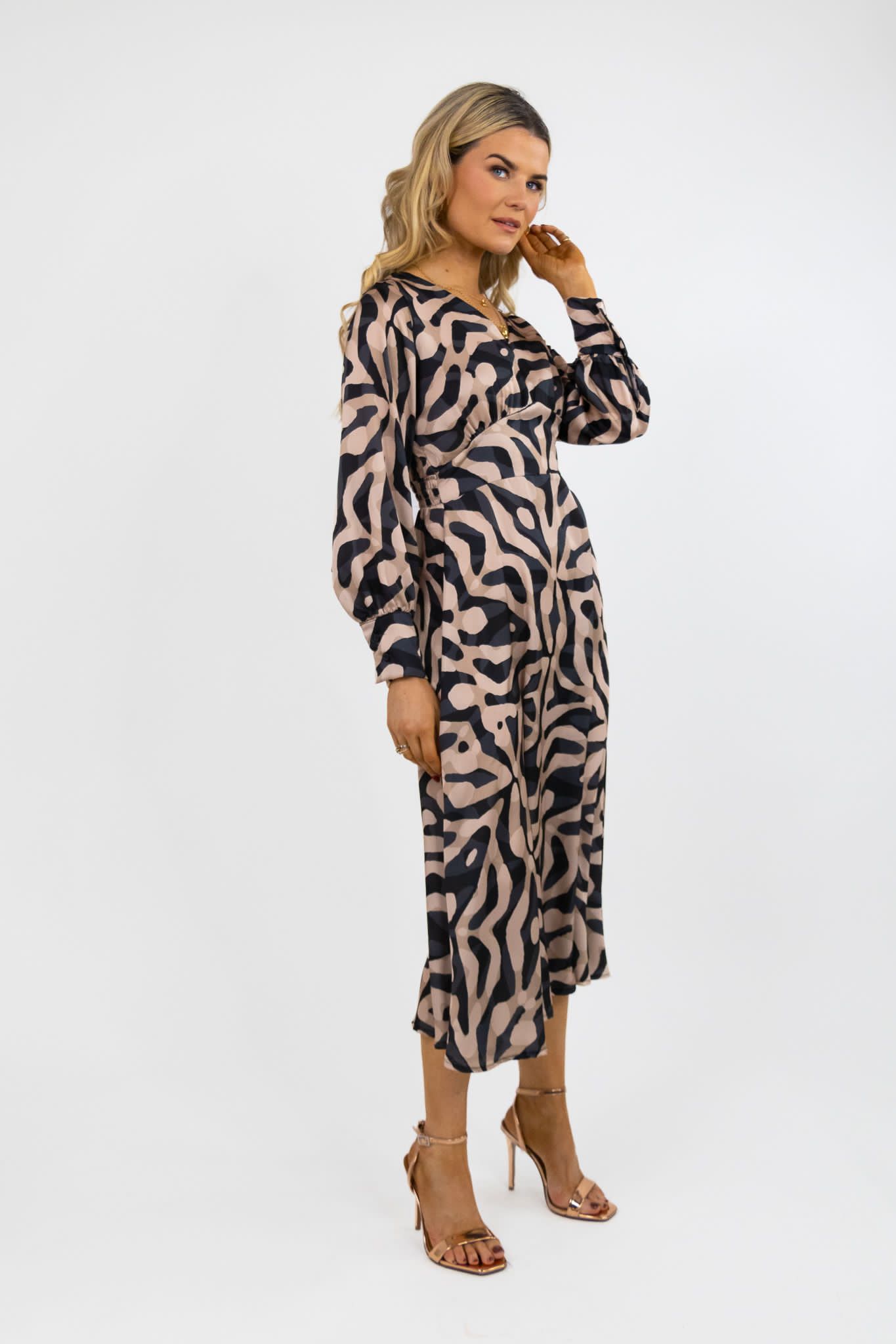 Kate and Pippa birkan animal print dress
