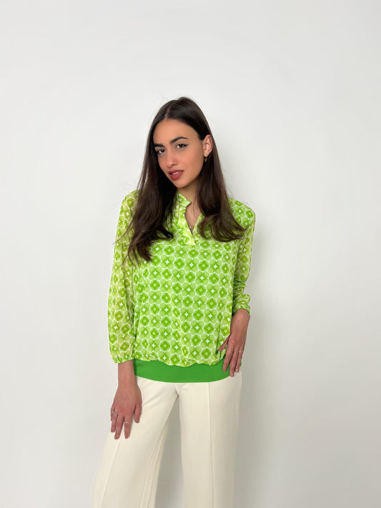 Bella lime band top