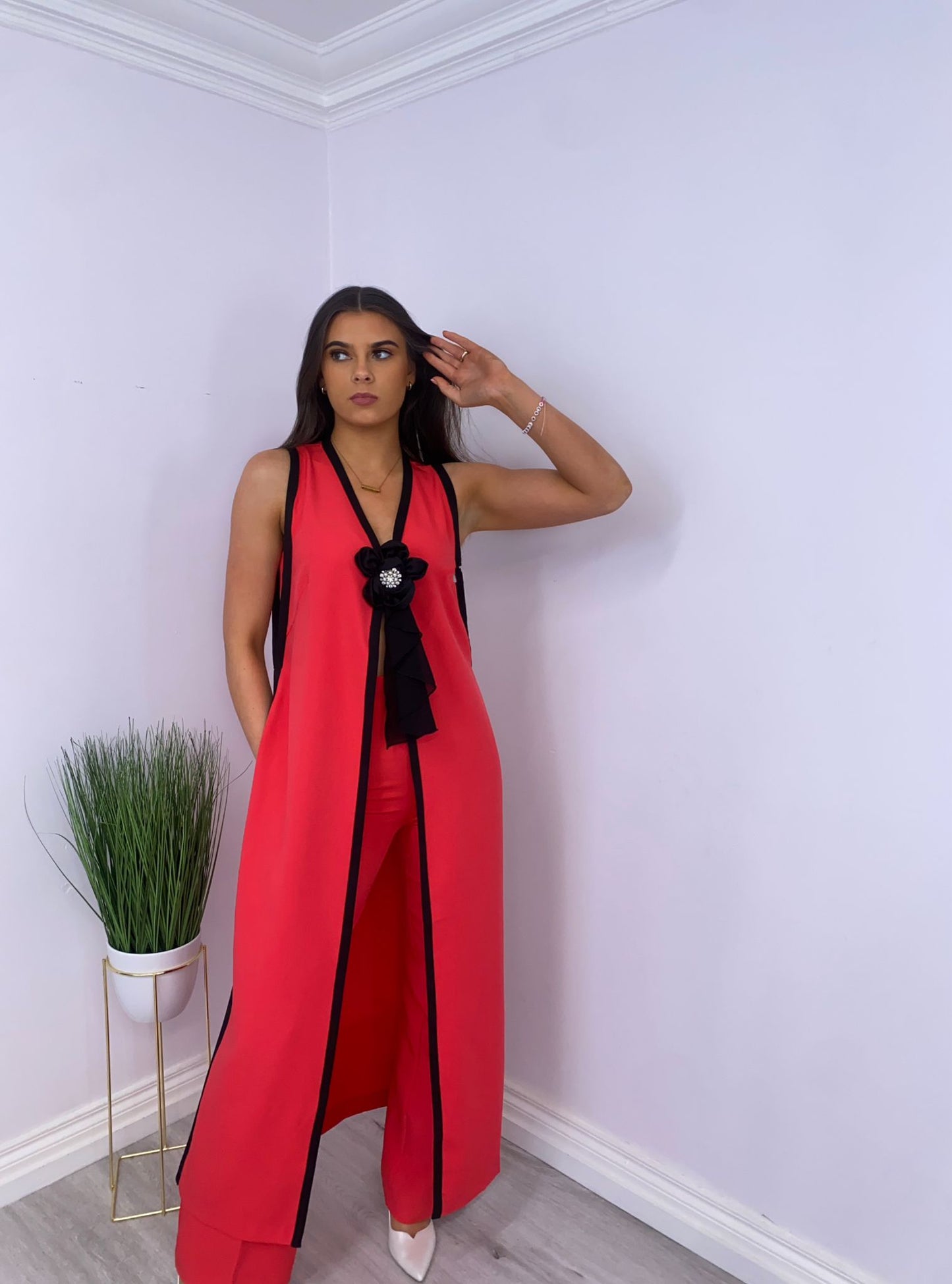 Vivianna coral two piece