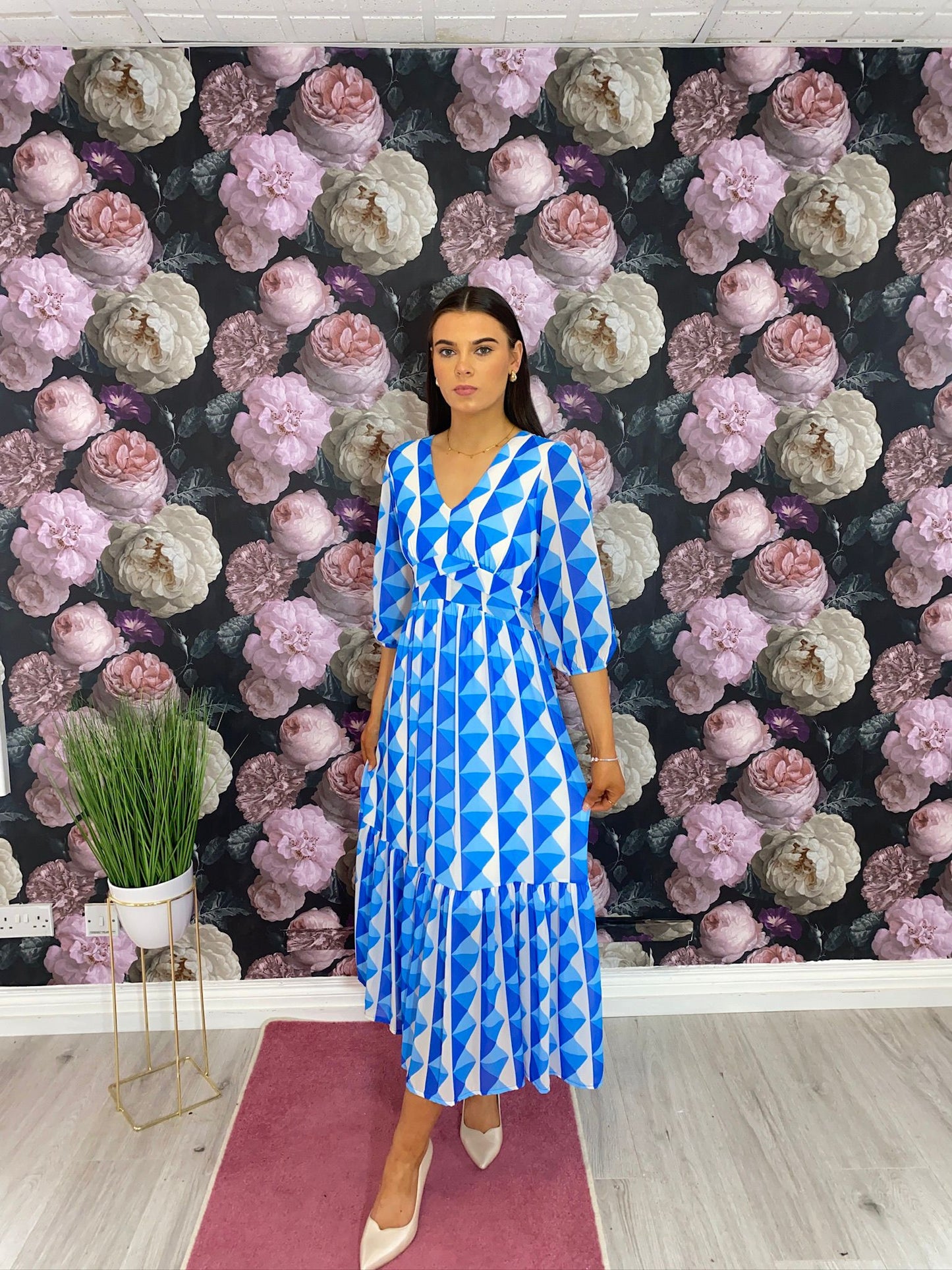 Annabelle blue dress