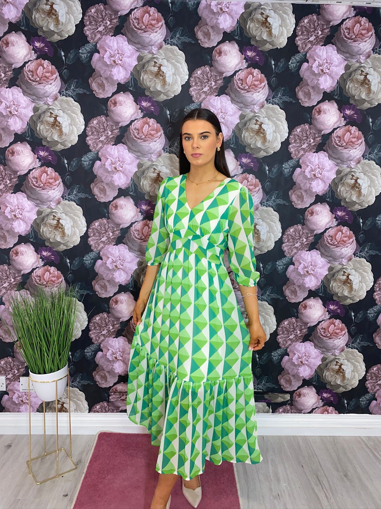 Green Annabelle dress