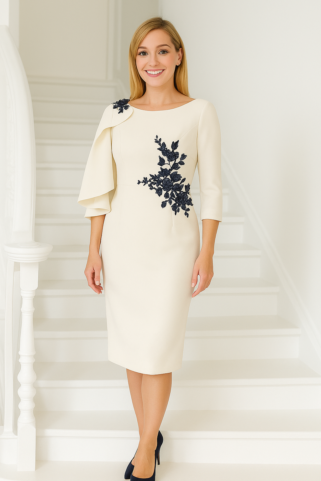 Veni Infantino ivory /navy