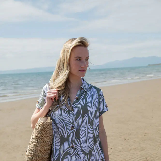 Marble khaki dress7921/123