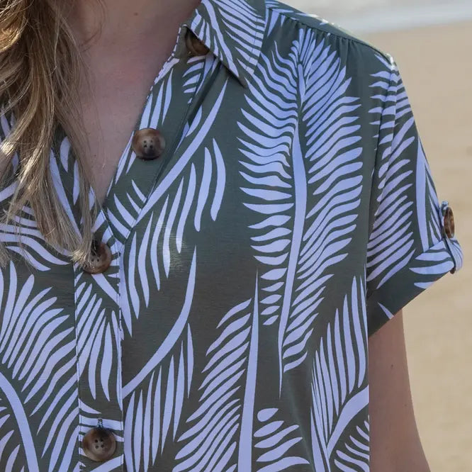 Marble khaki dress7921/123