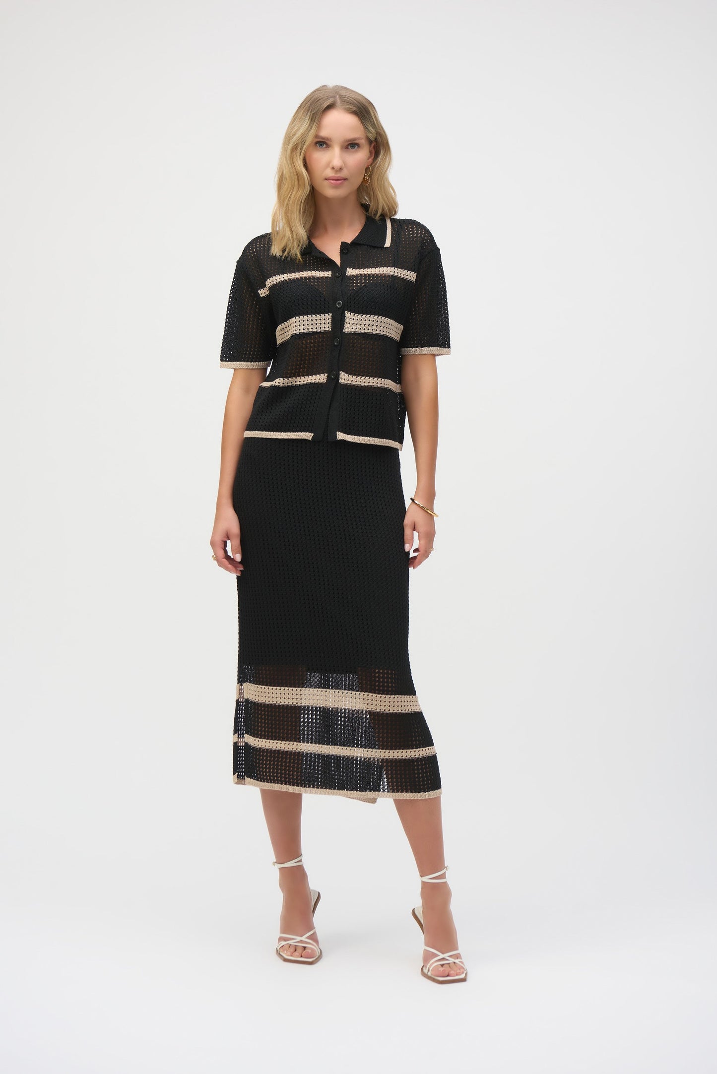 Joseph Ribkoff 252924/252923 sweater knit and lds skirt