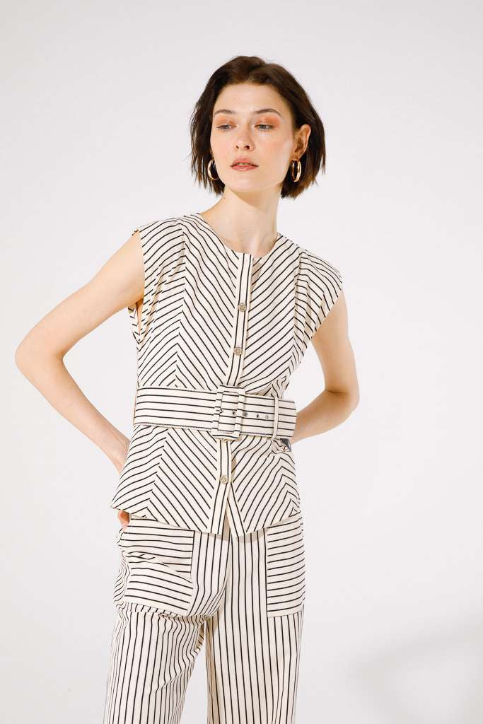 Jambo stripe top.
