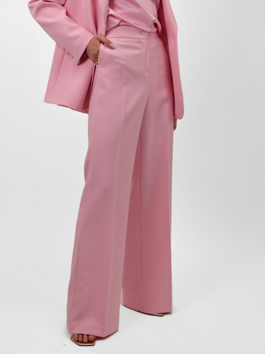 Kate and Pippa light pink Palermo trousers