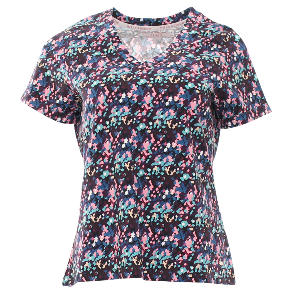 Relax & Renew Darcy Tee Multi