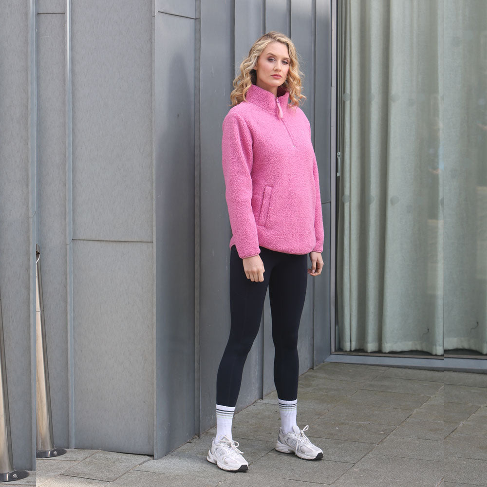 Relax & Renew Julia Half Zip Pink8