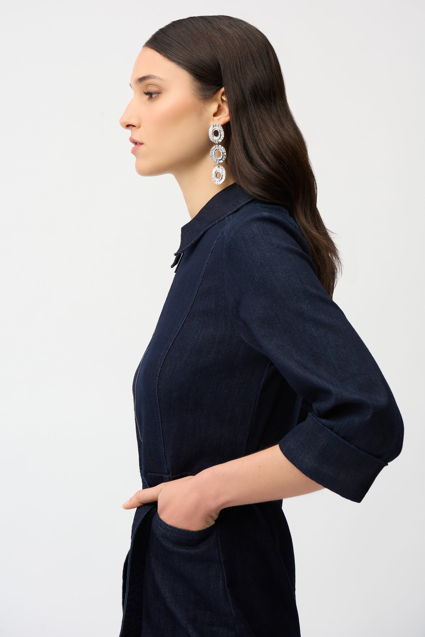 261900 Joseph Ribkoff denim dress