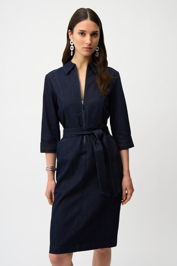 261900 Joseph Ribkoff denim dress