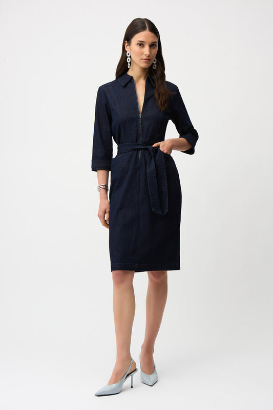 261900 Joseph Ribkoff denim dress