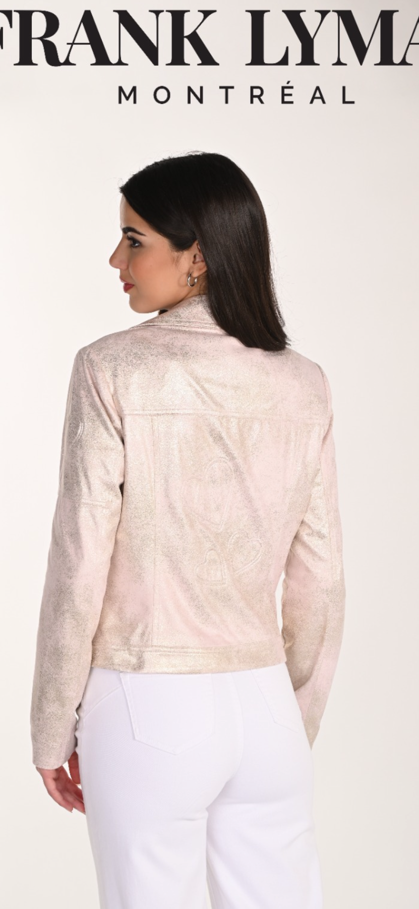 Frank Lyman Zip Front Jacket – Style 266532