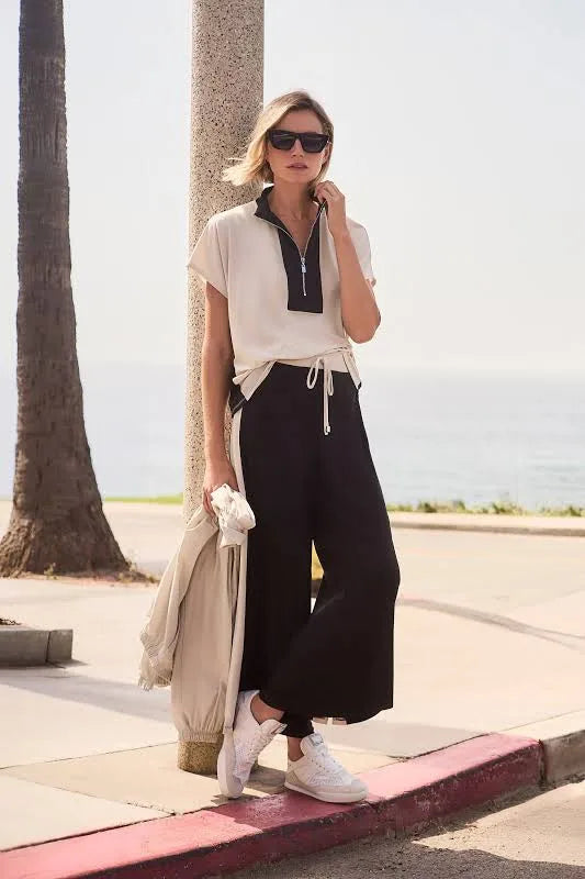 High-waisted Wide-leg Trousers Style 261612