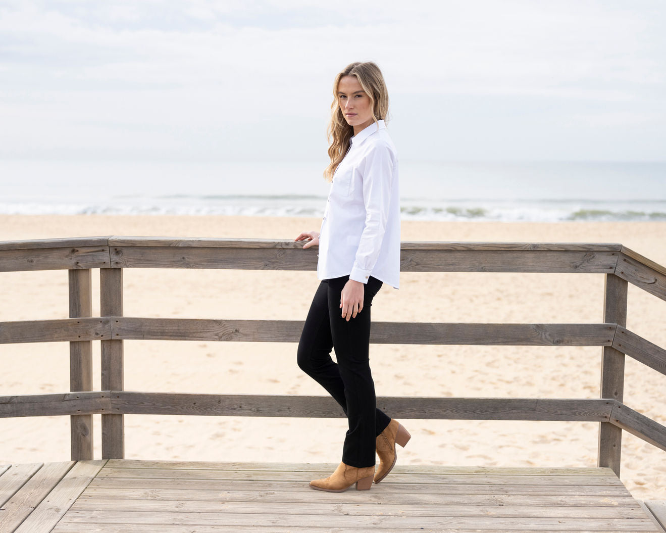 Marble white shirt 8146