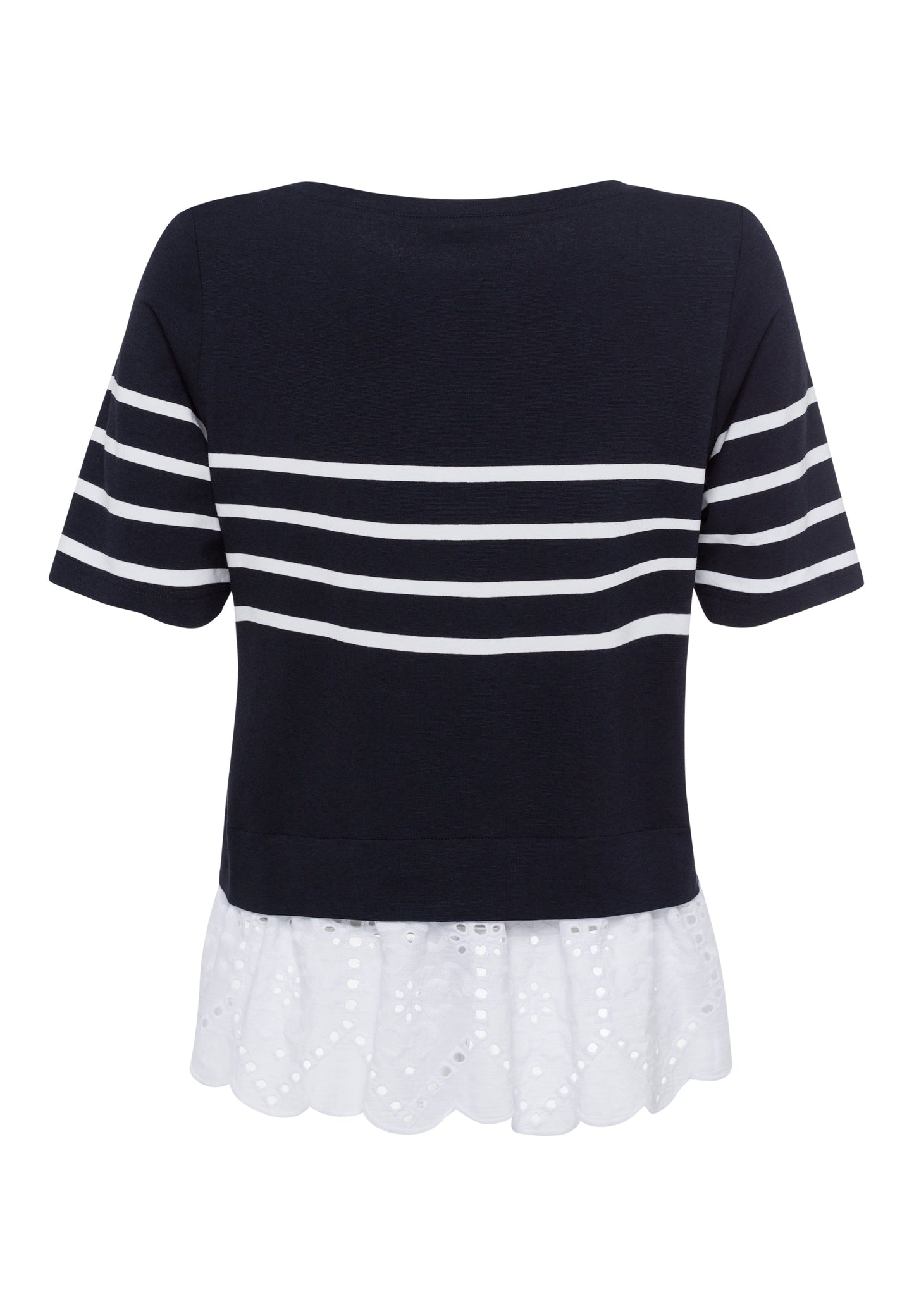 Tuzzi short sleeve stripe  sweater