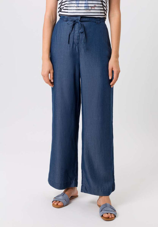 Tuzzi denim look trousers