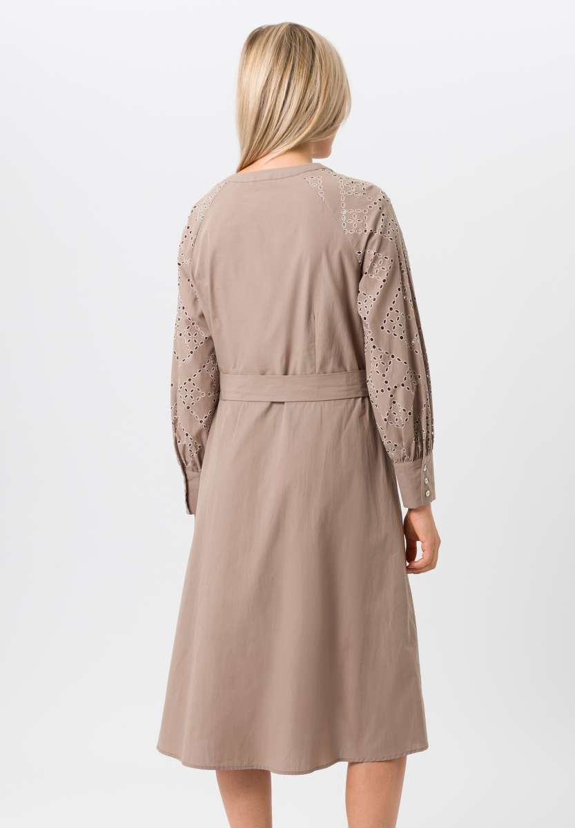 Tuzzi dress with embroidery accents