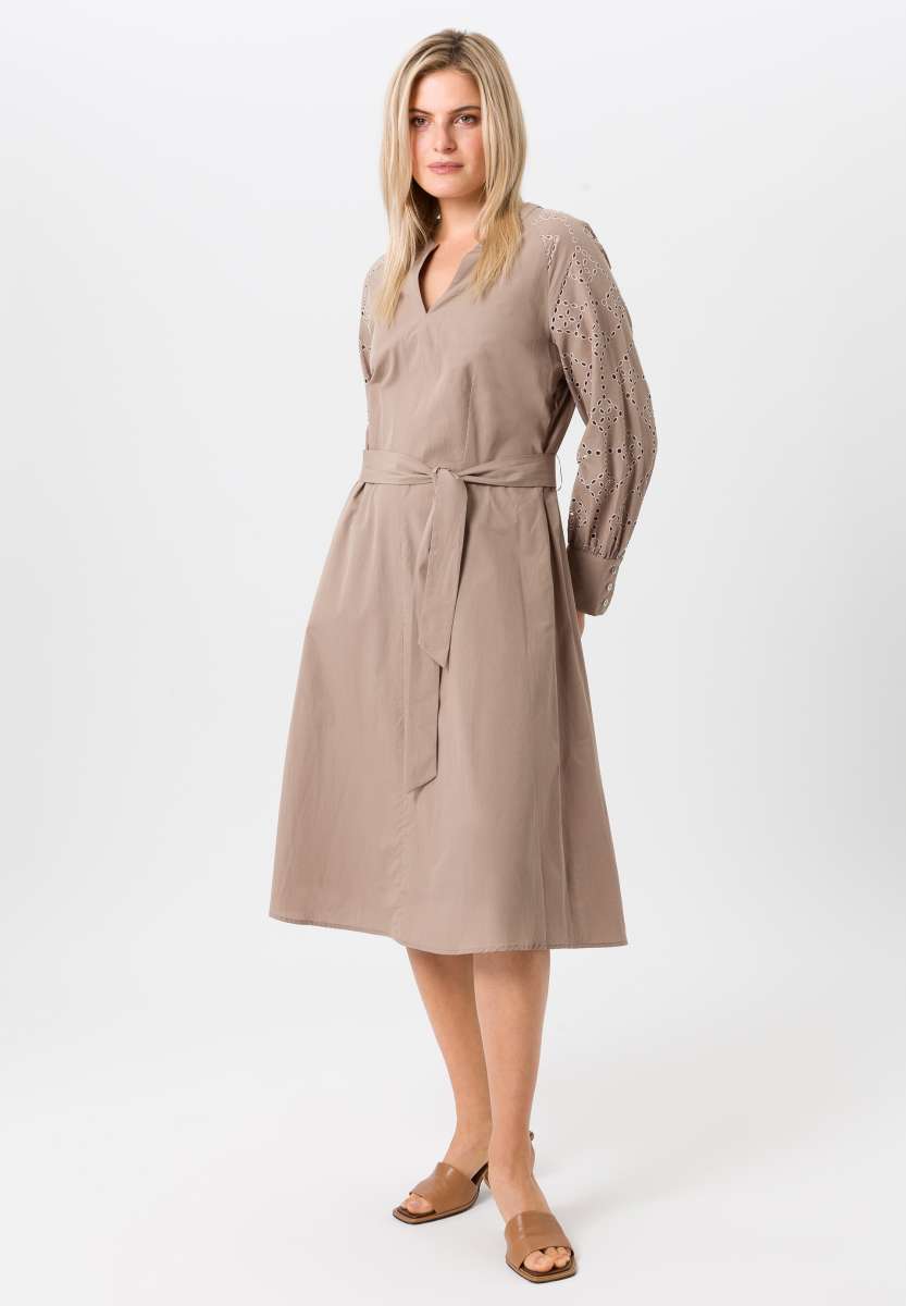 Tuzzi dress with embroidery accents