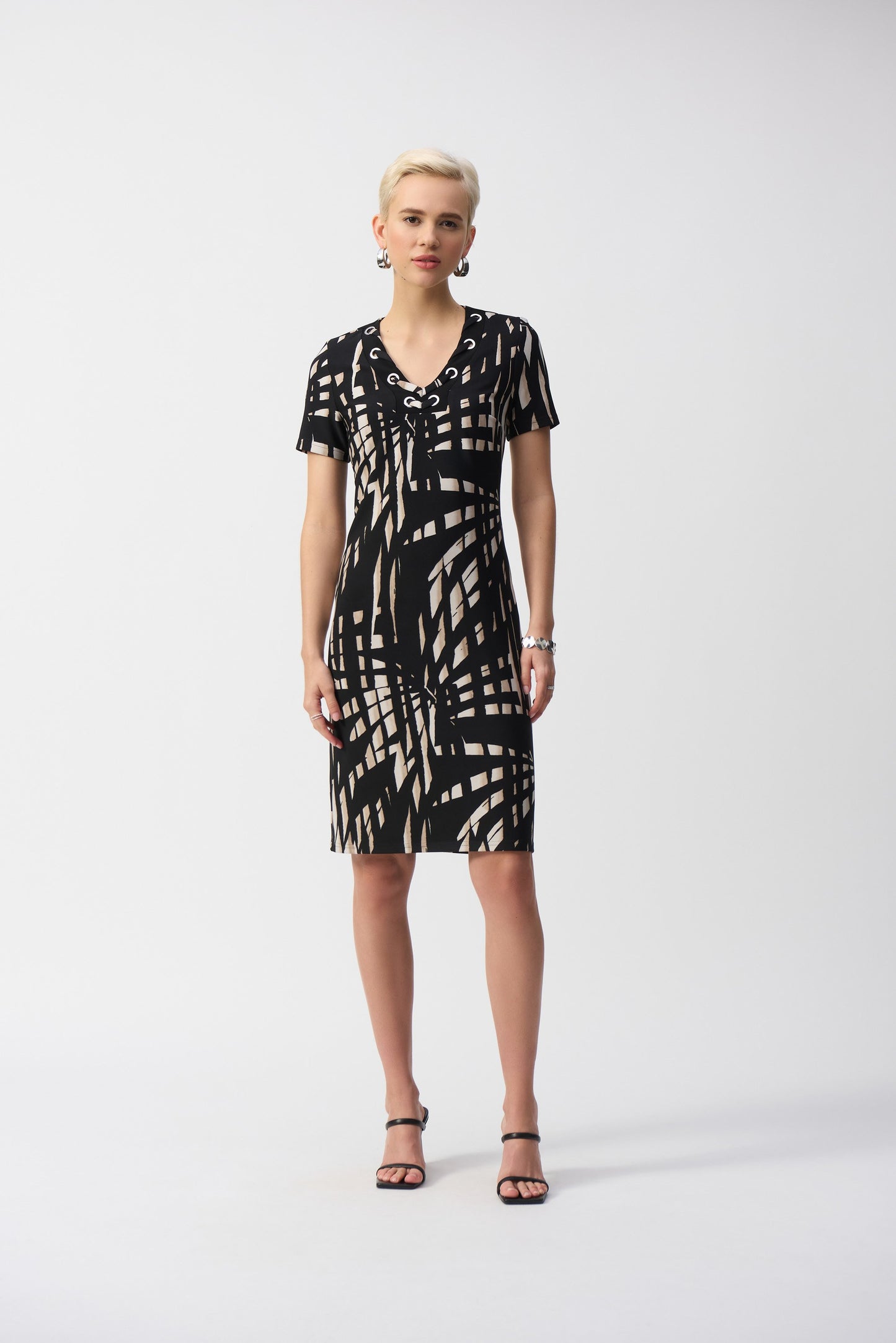 Joseph Ribkoff 251266 tropical print dress