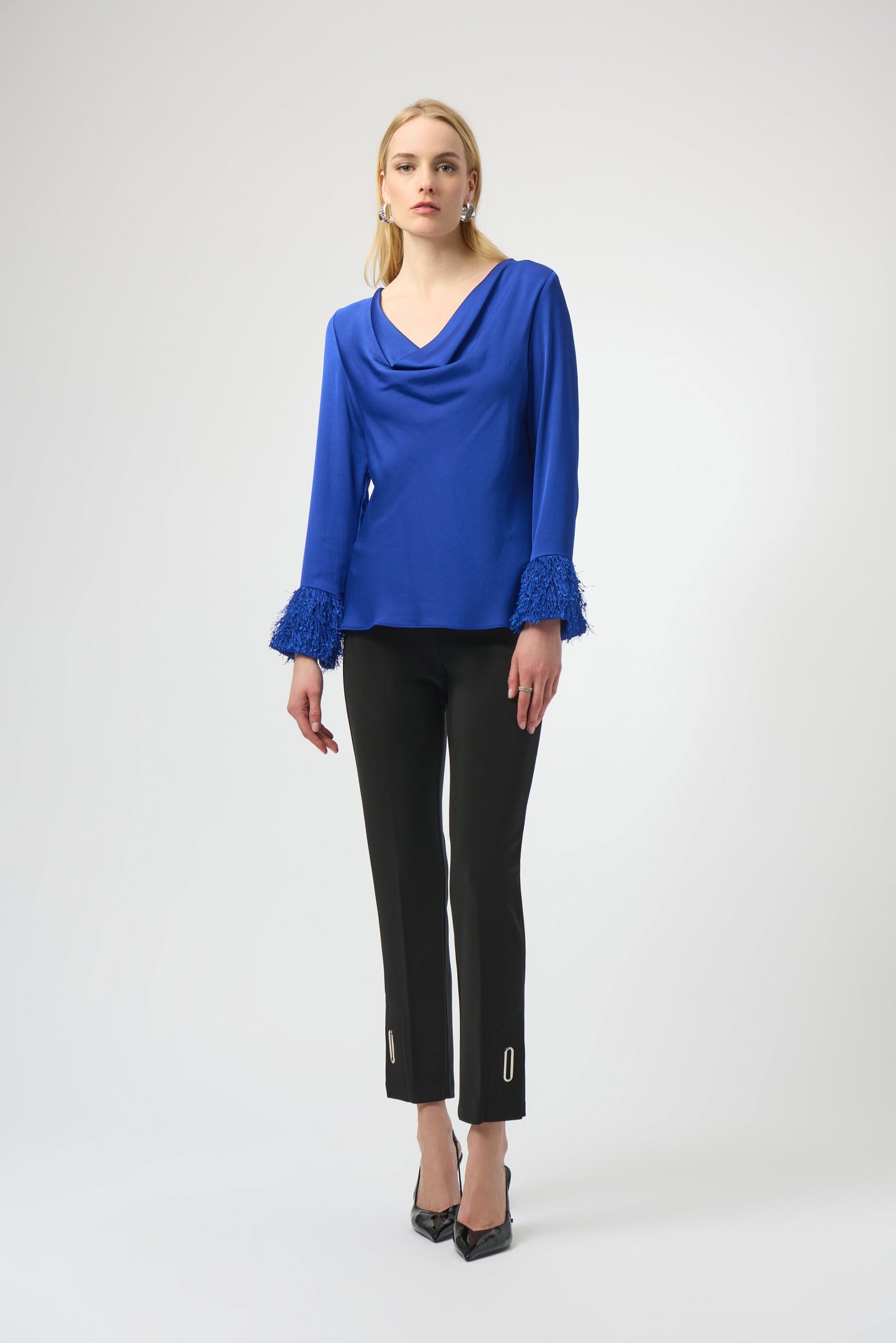 Recycled Satin Cowl Neck Top
254020