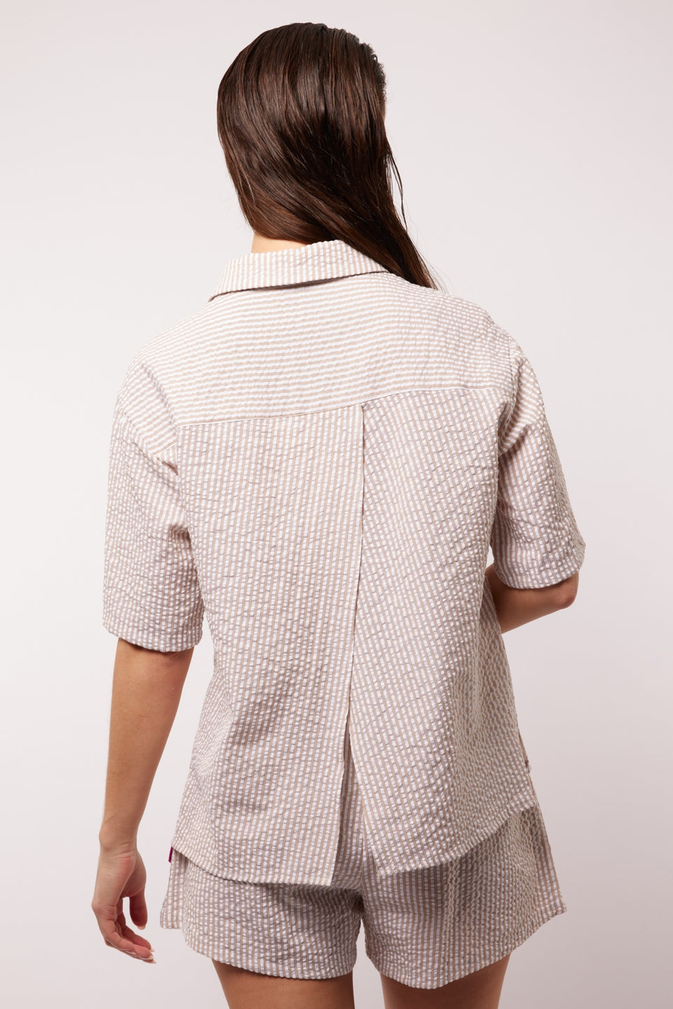 Arabella sand blouse