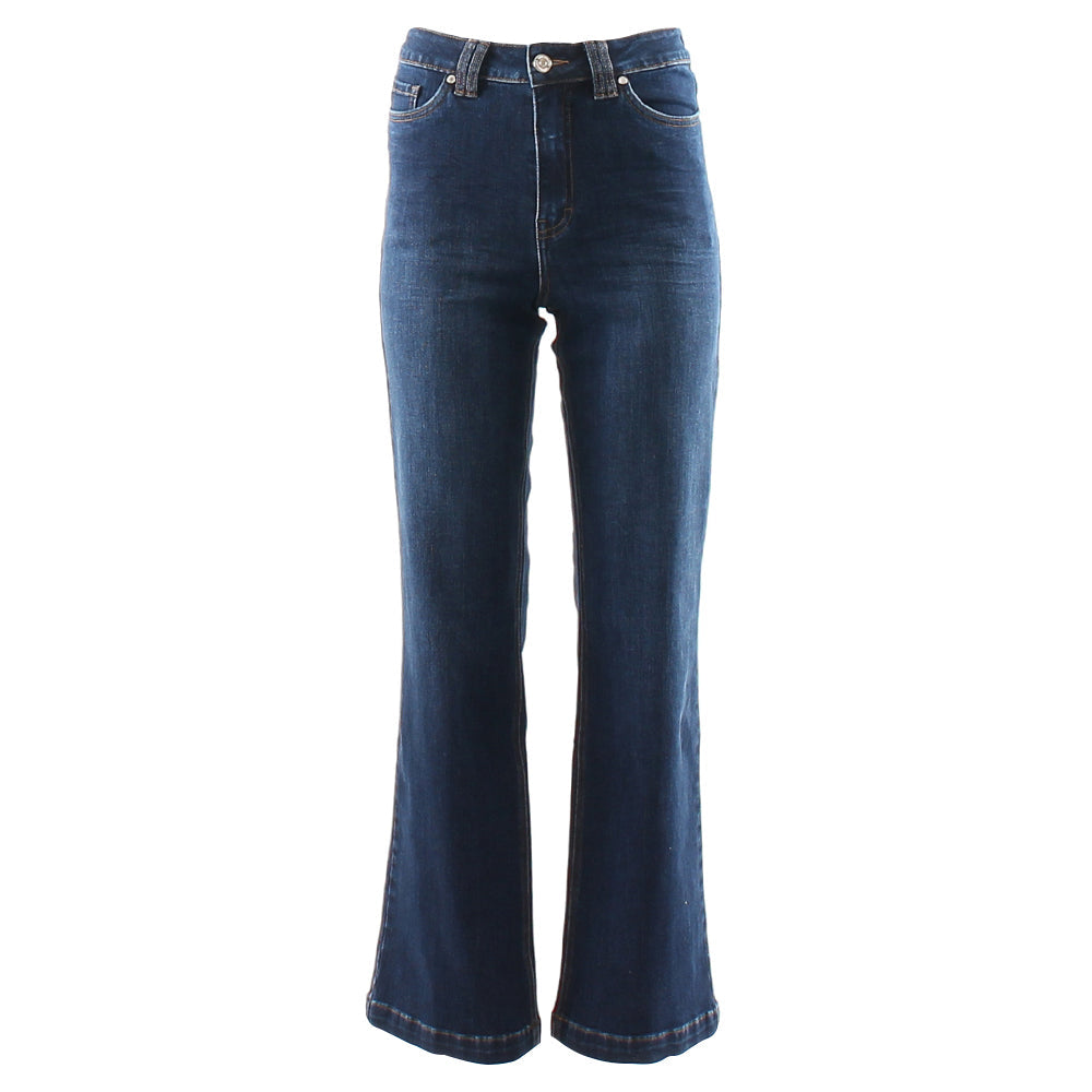 Rant & Rave Sherry Wide Leg Jean Dark Wash