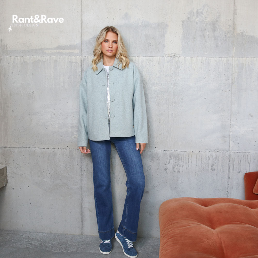 Rant & Rave Cristal Wide Jean Mid Wash