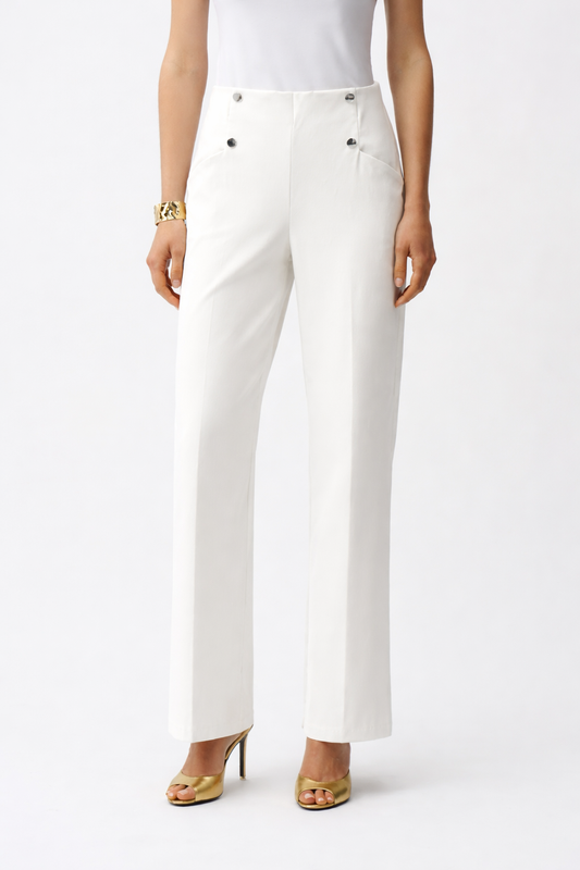 Millennium Wide Leg Pull-On Pants
261040 white Joseph Ribkoff