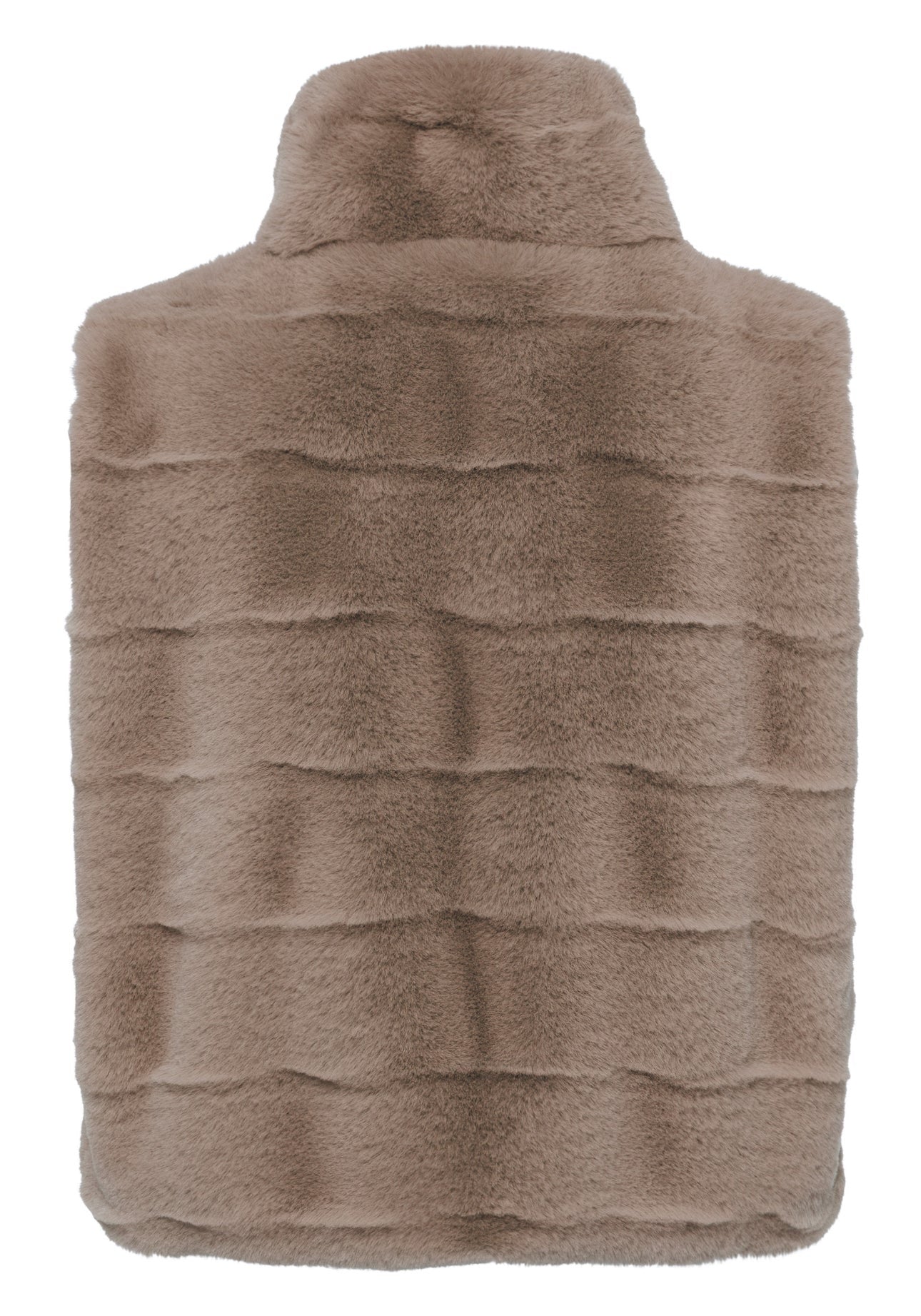 TUZZI fur zip gilet