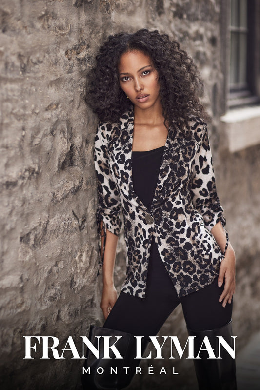Frank Lyman 254218 – Animal Print Blazer