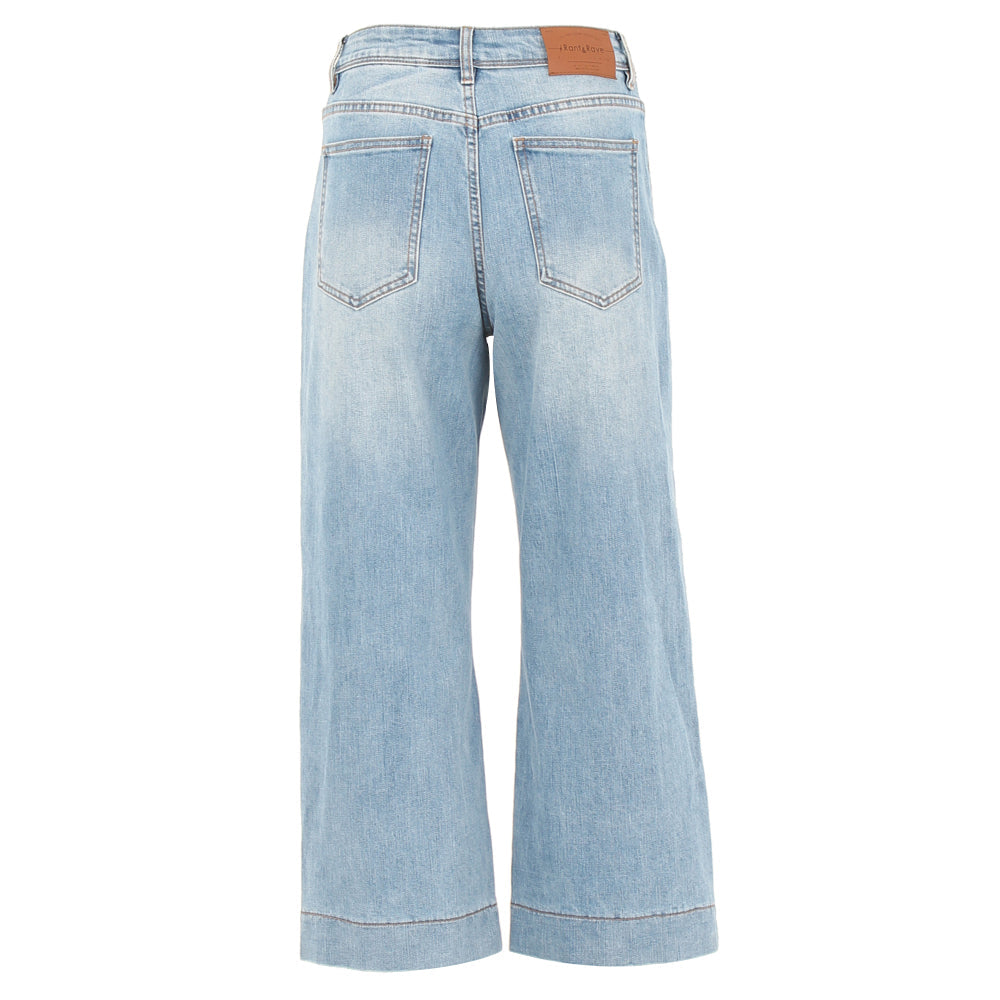 Teddy cropped jean
