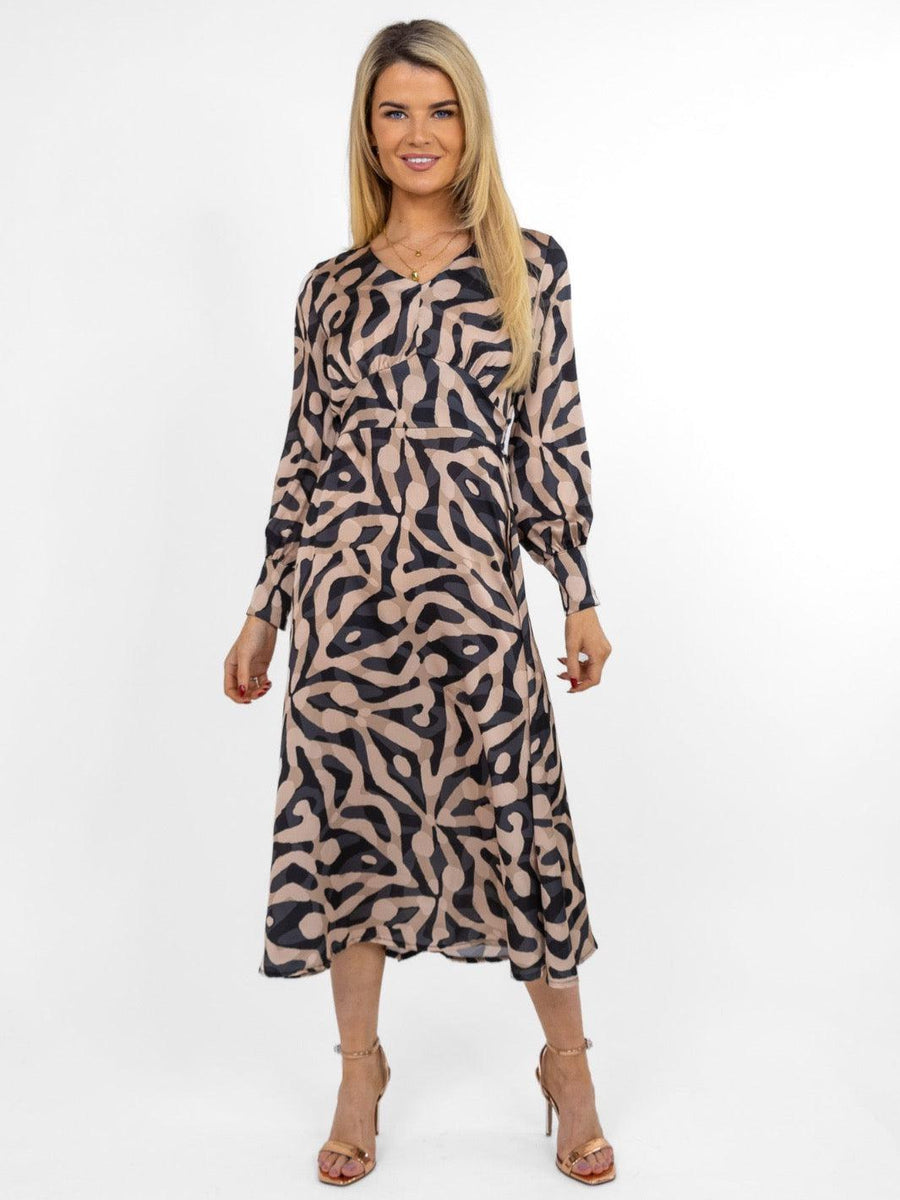 Kate and Pippa birkan animal print dress