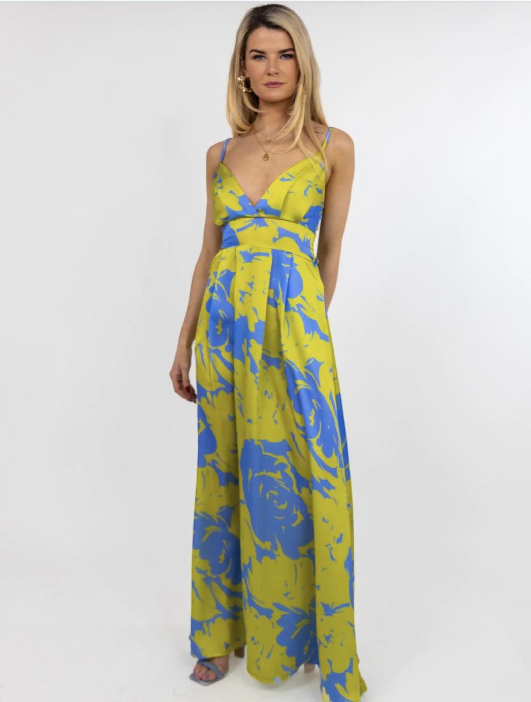 Lola lime/blue maxi