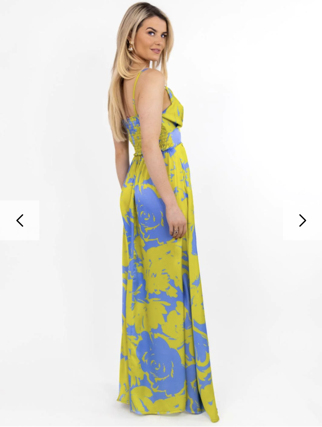 Lola lime/blue maxi