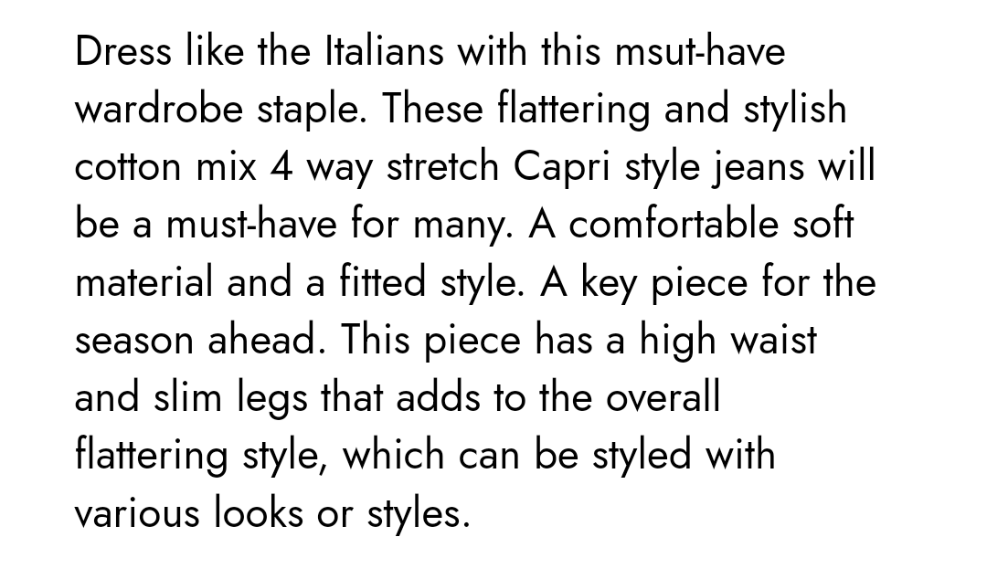 Marble khaki pedal pusher jean