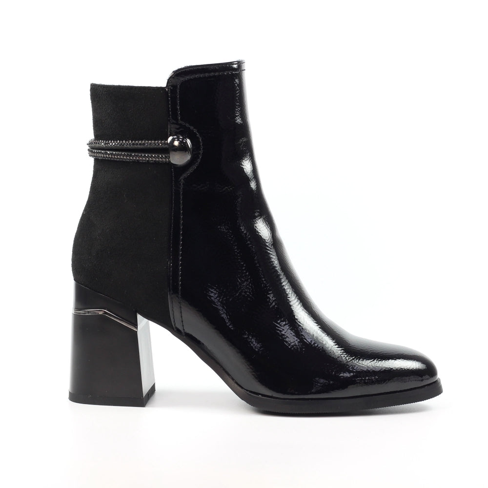 Lunar Amari patent  ankle boot