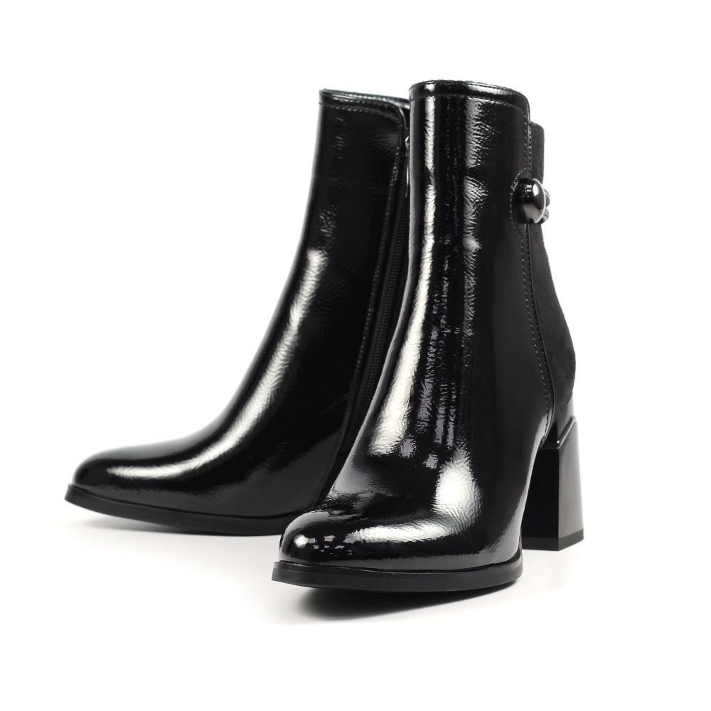 Lunar Amari patent  ankle boot
