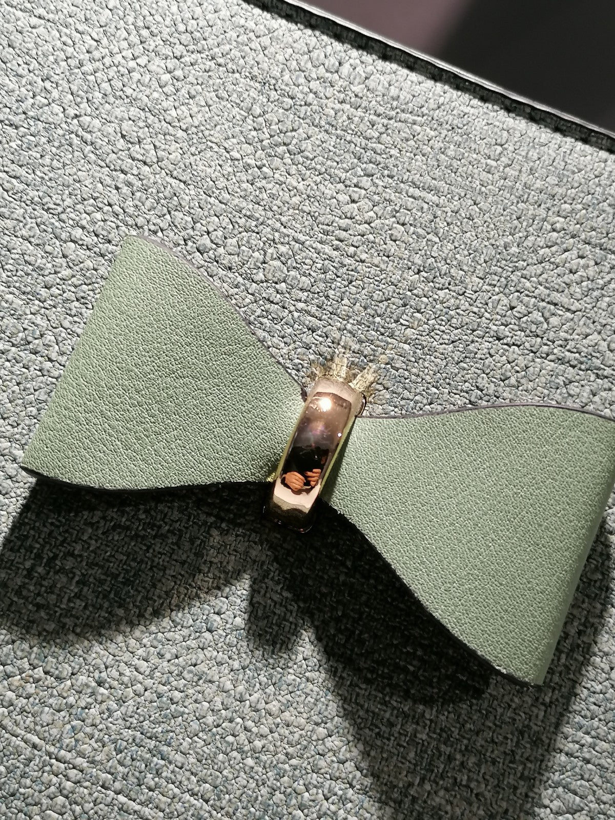 large sage green shoulder  bag