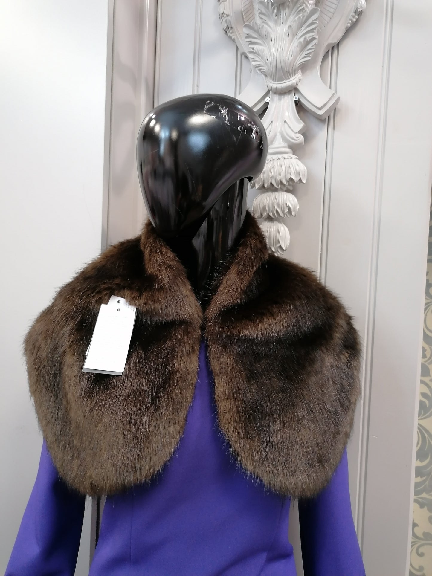 Coco treacle collar wrap