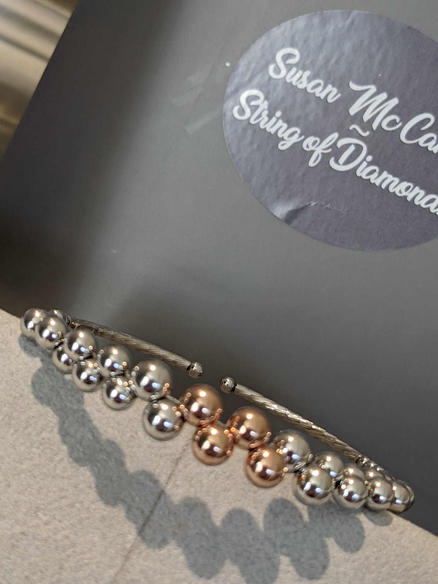 Sterling silver susan mc cann bracelet