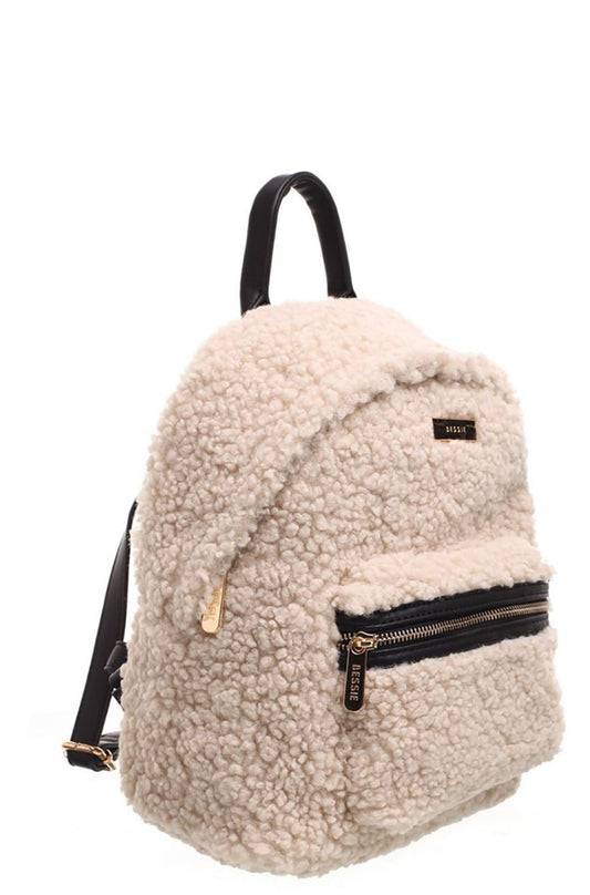 fluffy bagpack