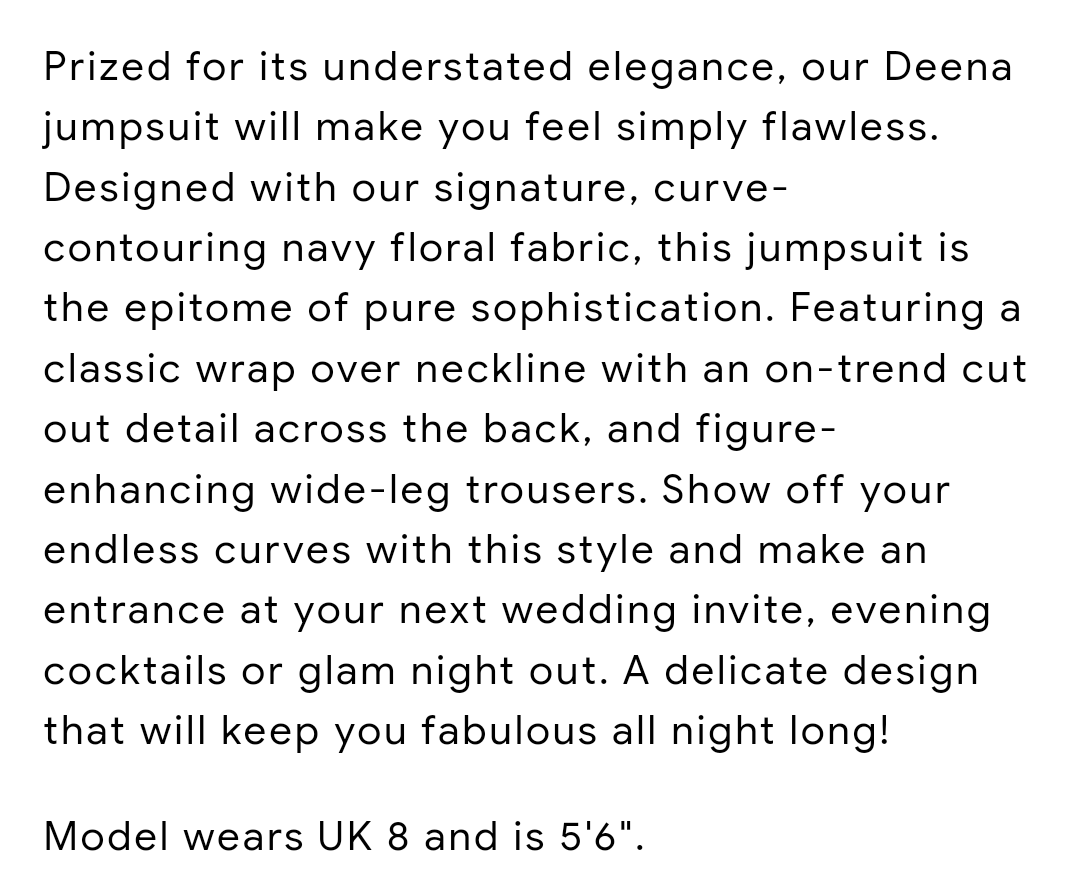 Deena jumsuit
